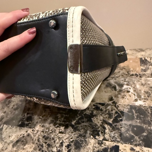 Coach Swagger 27 Exotic Genuine Snakeskin Colorblock - Picture 10 of 16